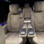 Sièges Première Classe de la Mercedes Classe VIP, service de transfert VIP Courchevel