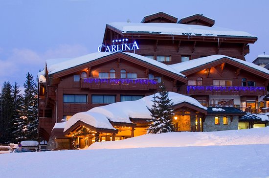 Voiture avec chauffeur pour l'hôtel Le Carlina à Courchevel
